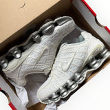 Nike Shox TL “Sail Violet” - on foot