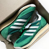 Adidas SL 72 RS “Collegiate Green Core White” - on foot