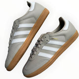 Adidas Samba OG “Beige Cloud White Gum” (GS) - back