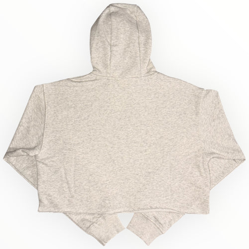 Adanola Cropped Hoody “Light Grey”