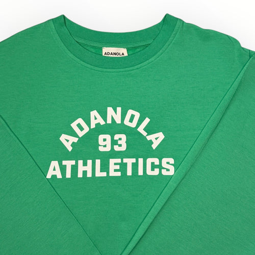 Adanola Cropped Sweatshirt “Jade Green”