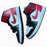 Jordan 1 Mid “Gym Red Off Noir” - back