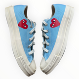 Converse Chuck 70 x Comme des Garçons PLAY “Bright Blue” - front