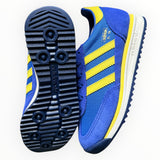 Adidas SL 72 “Deep Blue Yellow” - detail