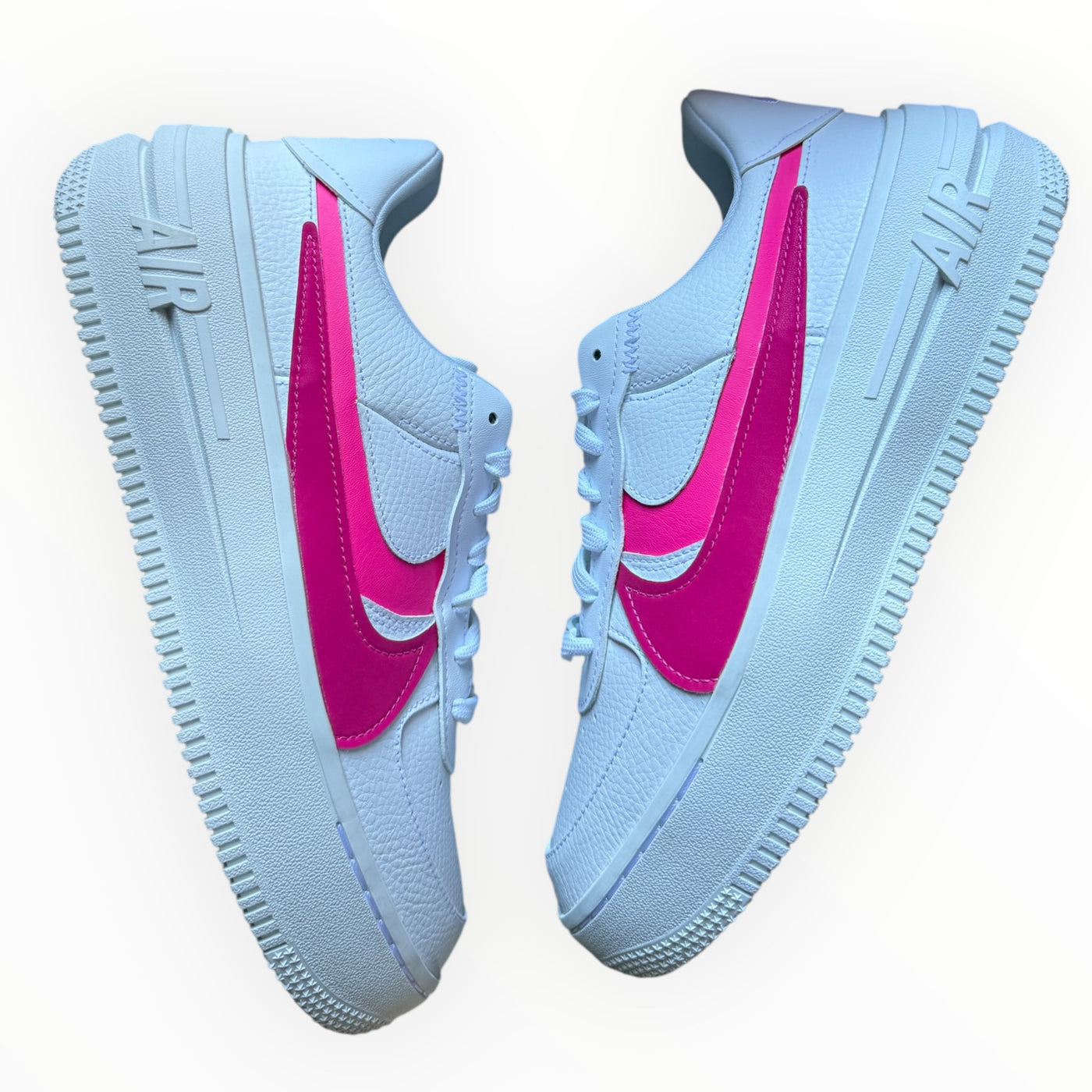 Nike Air Force 1 PLT.AF.ORM “White Fireberry”