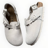Birkenstock Tokio Suede “Antique White”