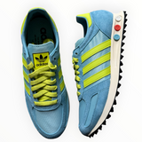 Adidas LA Trainer OG “Preloved Blue Solar Yellow” - side