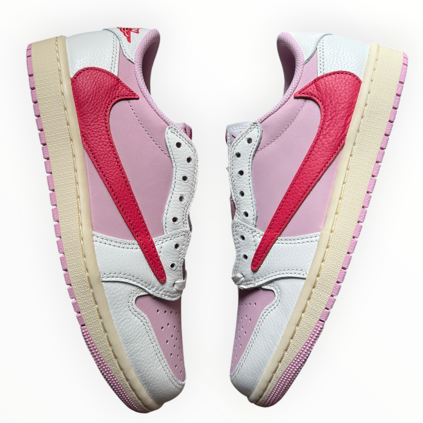 Jordan 1 Retro Low OG SP “Travis Scott Sail Tropical Pink”