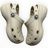 Crocs Classic Platform Clog “Bone” - front