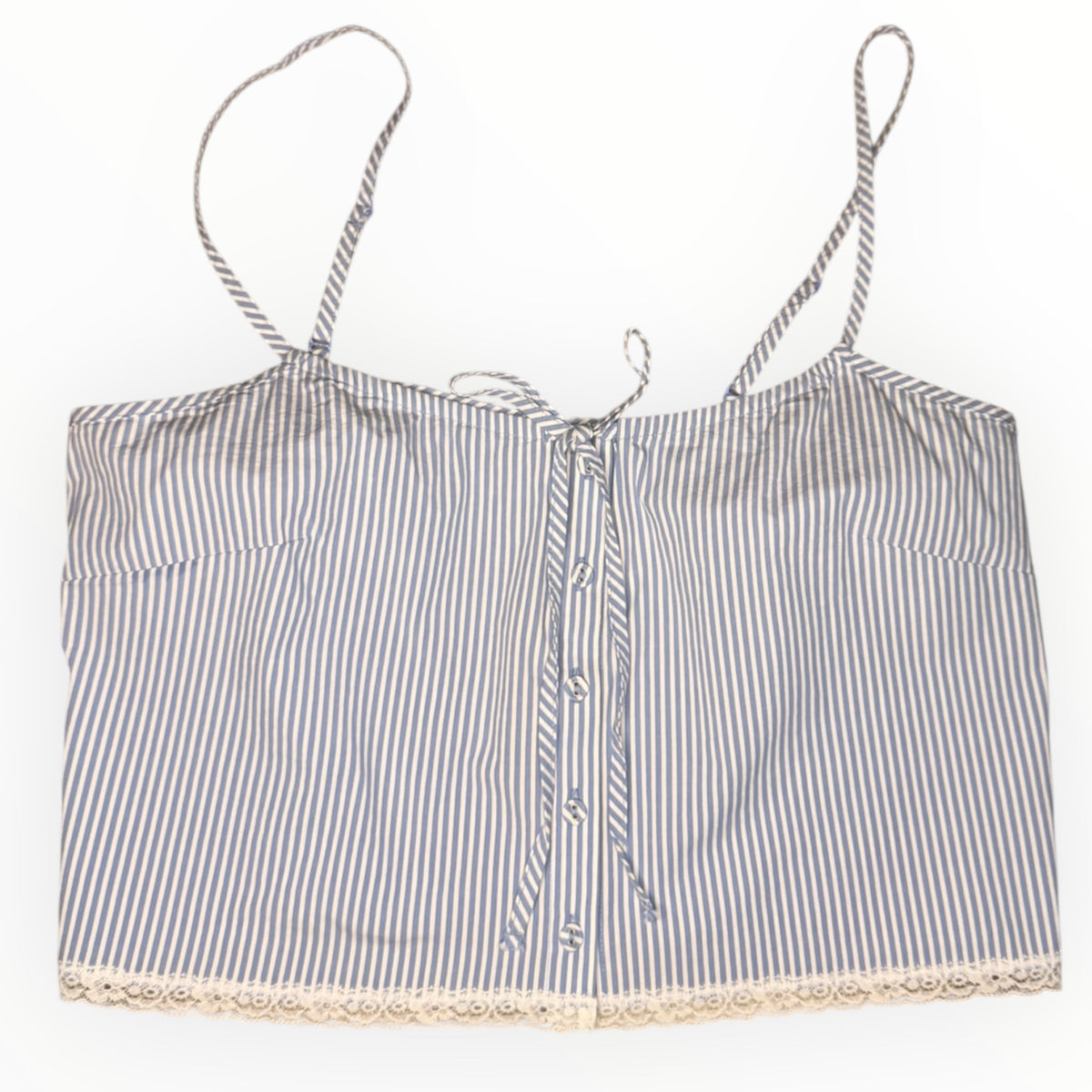 Skims Poplin Tank “Cadet Stripe”