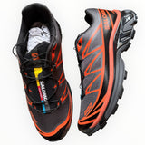 Salomon XT-6 “Asphalt / Black / Red Orange”