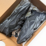 Adidas Ozweego “Black Carbon Mesh” - on foot