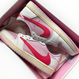 Jordan 1 Retro Low OG SP “Travis Scott Sail Tropical Pink”