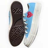 Converse Chuck 70 x Comme des Garçons PLAY “Bright Blue” - detail