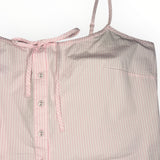 Skims Poplin Tank “Cherry Blossom Stripe”
