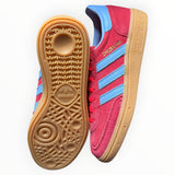 Adidas Handball Spezial “Lucid Red Glow Blue Gum” - detail