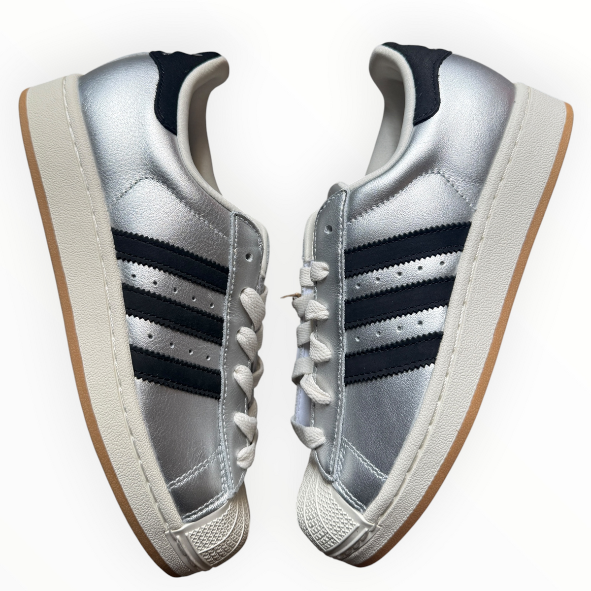 adidas Superstar “Silver Metallic Black”
