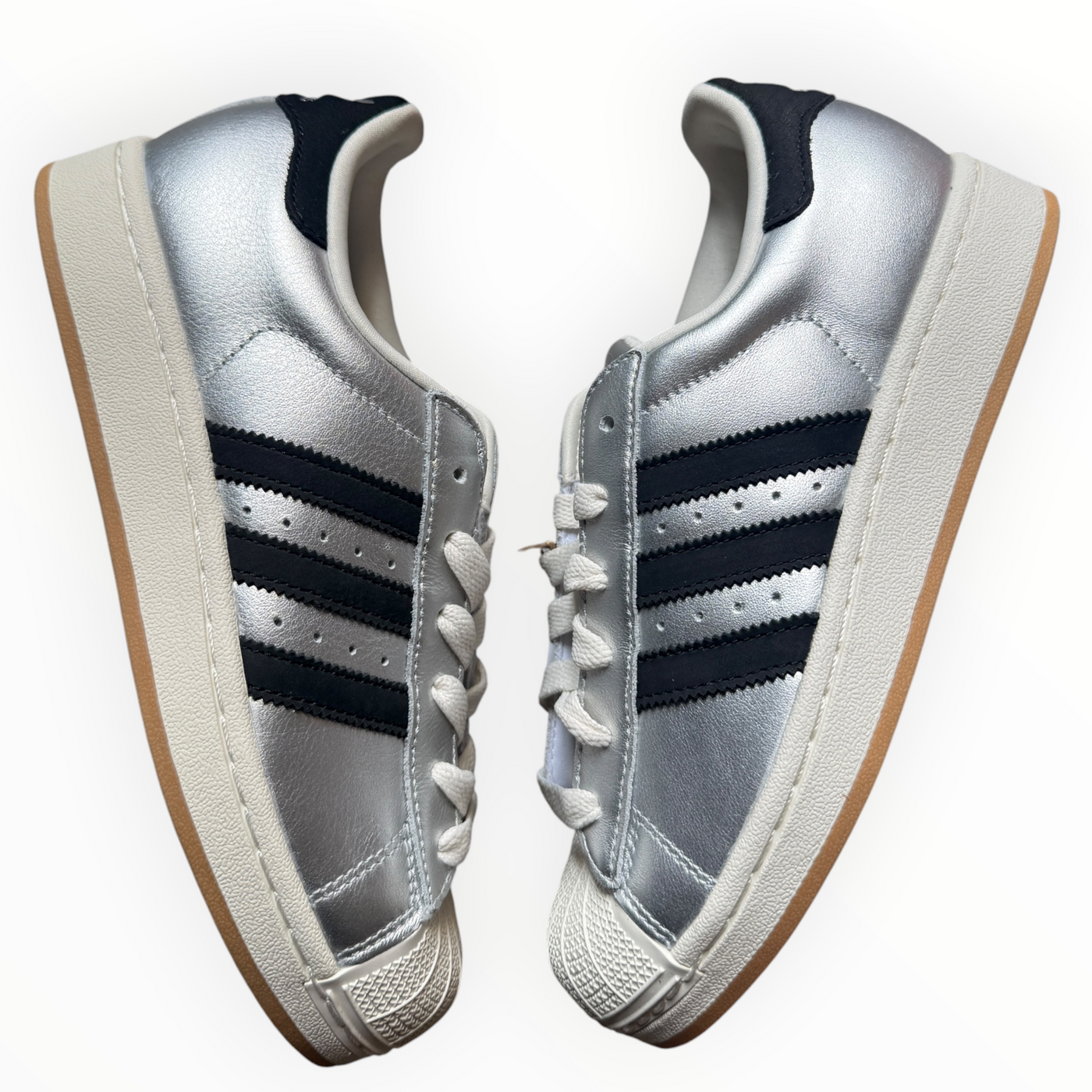 adidas Superstar “Silver Metallic Black”