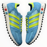 Adidas LA Trainer OG “Preloved Blue Solar Yellow” - front