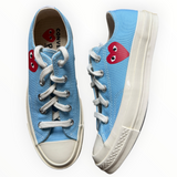 Converse Chuck 70 x Comme des Garçons PLAY “Bright Blue” - side