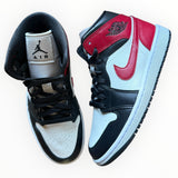 Jordan 1 Mid “Gym Red Off Noir” - side