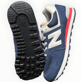 New Balance 574 “Navy Blast Red”