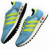 Adidas LA Trainer OG “Preloved Blue Solar Yellow” - back