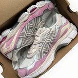 ASICS GEL-NYC “Cream Mineral Beige Pink” - on foot