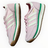 Adidas SL 72 RS “Clear Pink Off White Court Green” - back