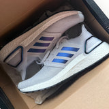 Adidas Ultra Boost 20 “Dash Grey Blue Metallic” - on foot