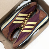 Adidas SL 72 OG “Maroon Preloved Brown” - on foot