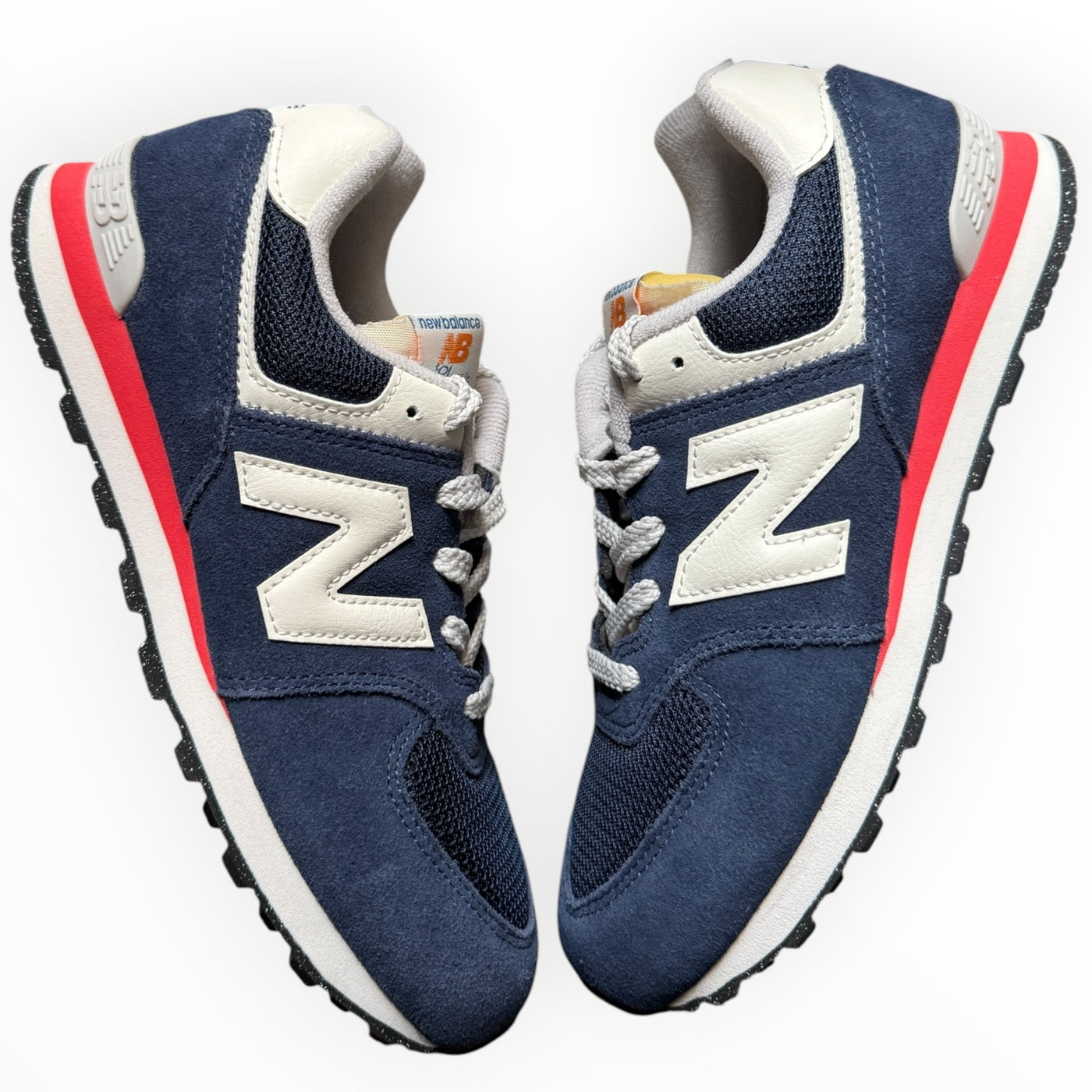 New Balance 574 “Navy Blast Red”
