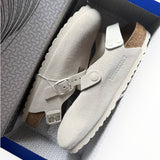 Birkenstock Tokio Suede “Antique White”