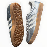 Adidas Gazelle Indoor “Silver Metallic Core White” - back