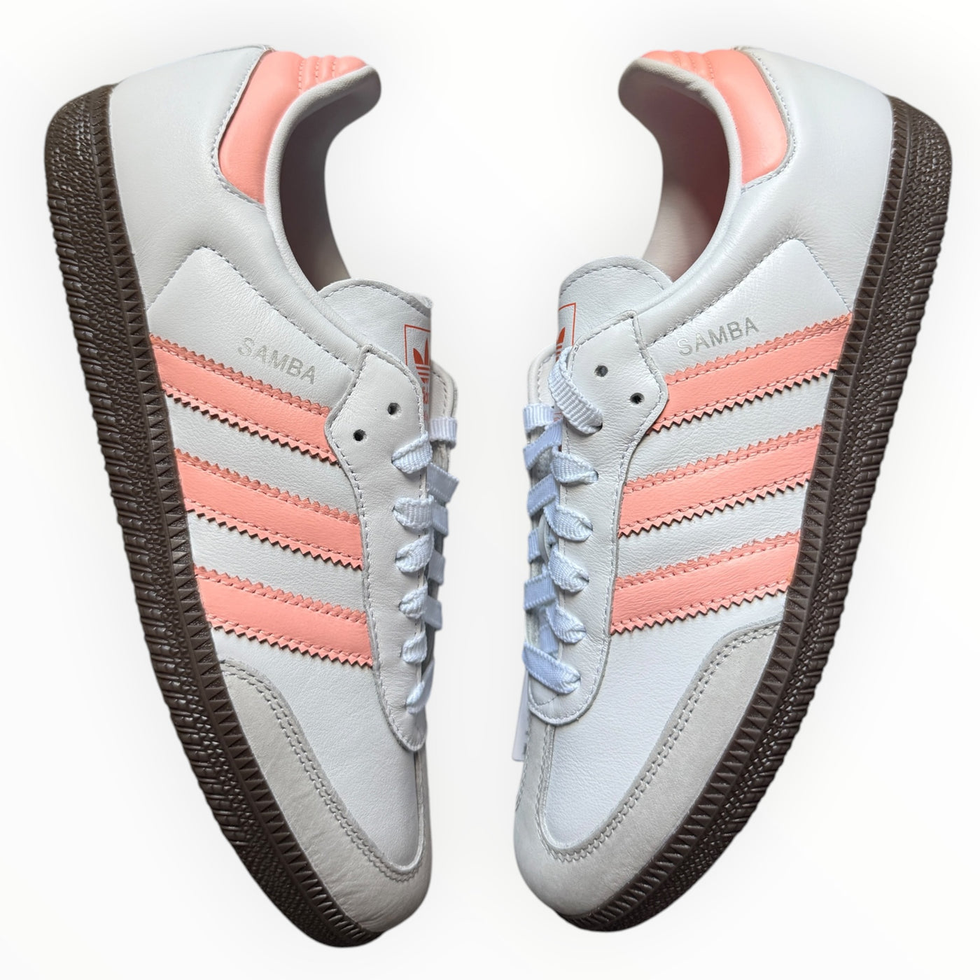 Adidas Samba OG “Cloud White Semi Coral”