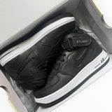 Nike Air Force 1 Mid x Stüssy “Light Bone Black” - on foot