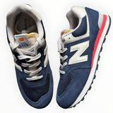 New Balance 574 “Navy Blast Red”