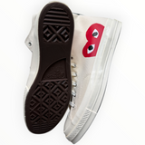 Converse Chuck 70 Hi “Comme des Garçons PLAY White” - detail