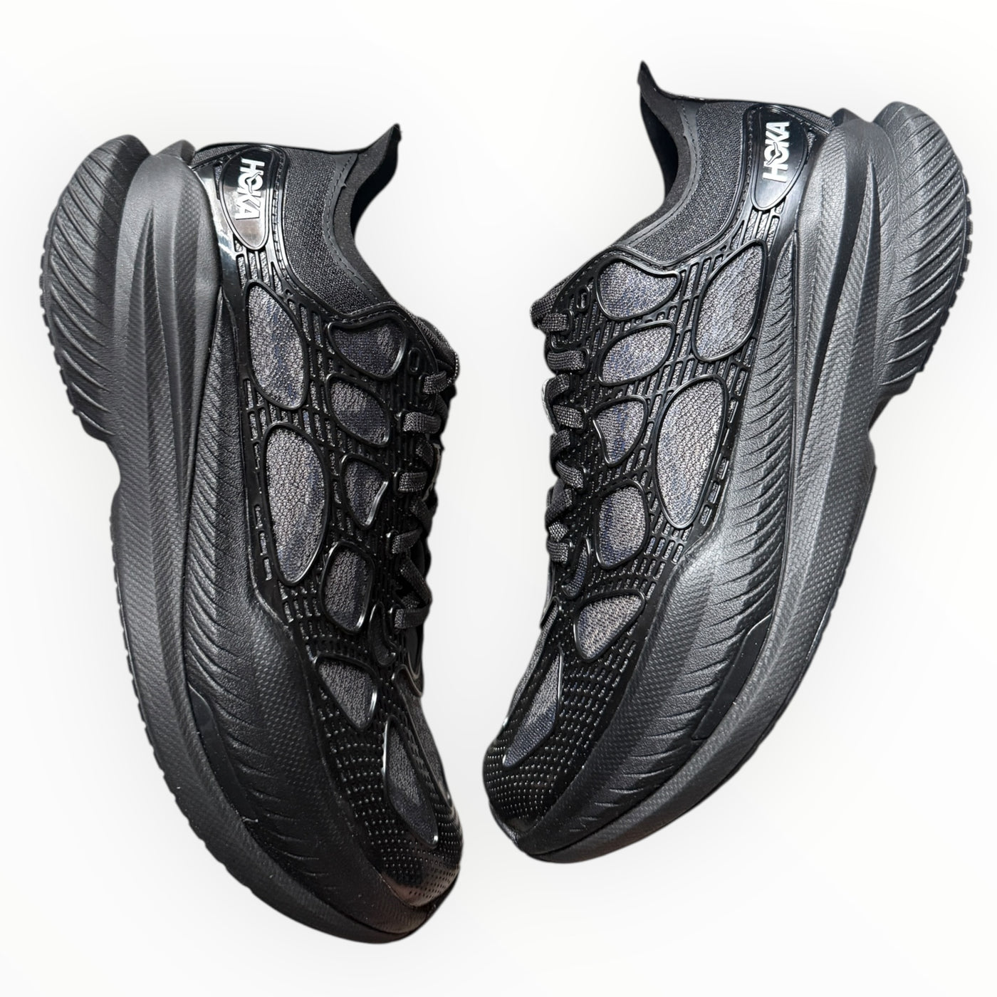 Hoka One One Mach X Caged “Black Midnight Blue”