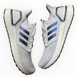 Adidas Ultra Boost 20 “Dash Grey Blue Metallic” - front