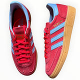 Adidas Handball Spezial “Lucid Red Glow Blue Gum” - side