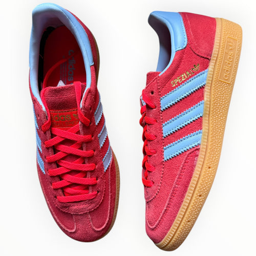 Adidas Handball Spezial “Lucid Red Glow Blue Gum” - side