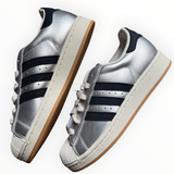 adidas Superstar “Silver Metallic Black”