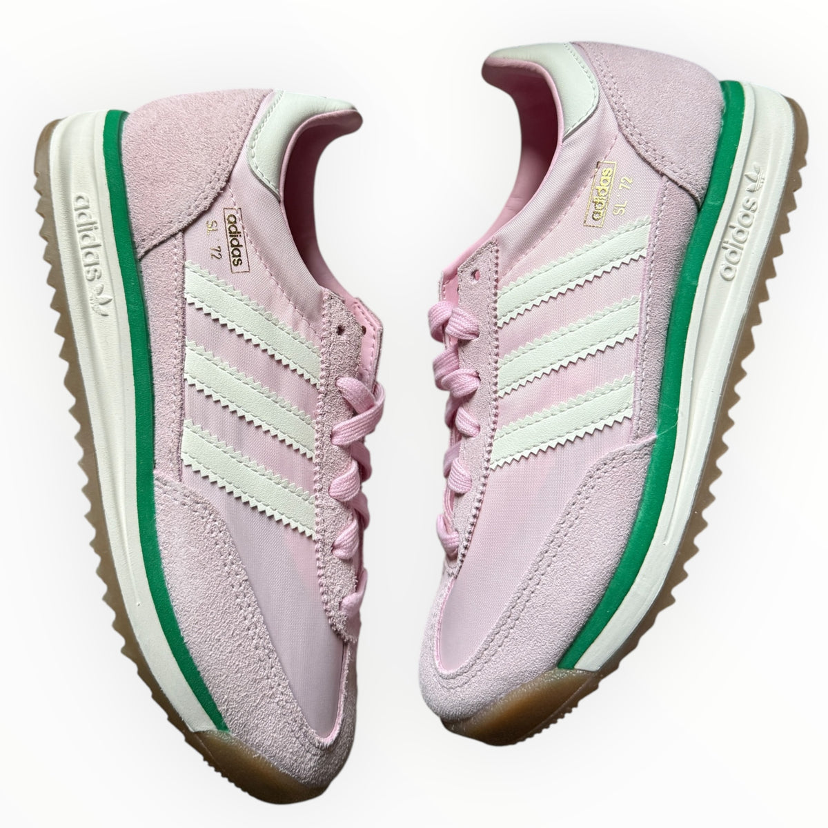 Adidas SL 72 RS “Clear Pink Off White Court Green”
