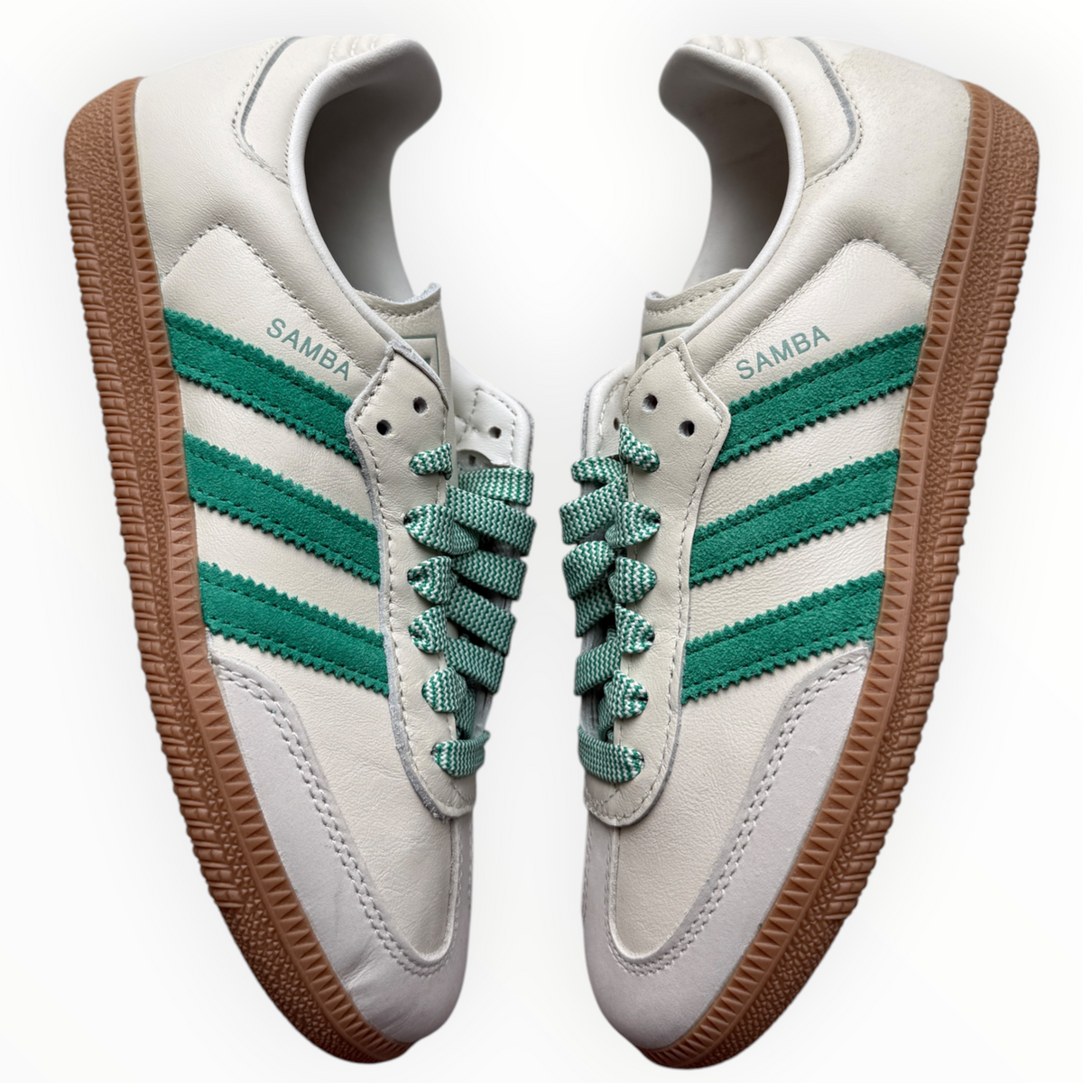 Adidas Samba “Off White Court Green”