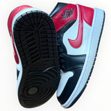 Jordan 1 Mid “Gym Red Off Noir” - detail