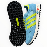 Adidas LA Trainer OG “Preloved Blue Solar Yellow” - detail