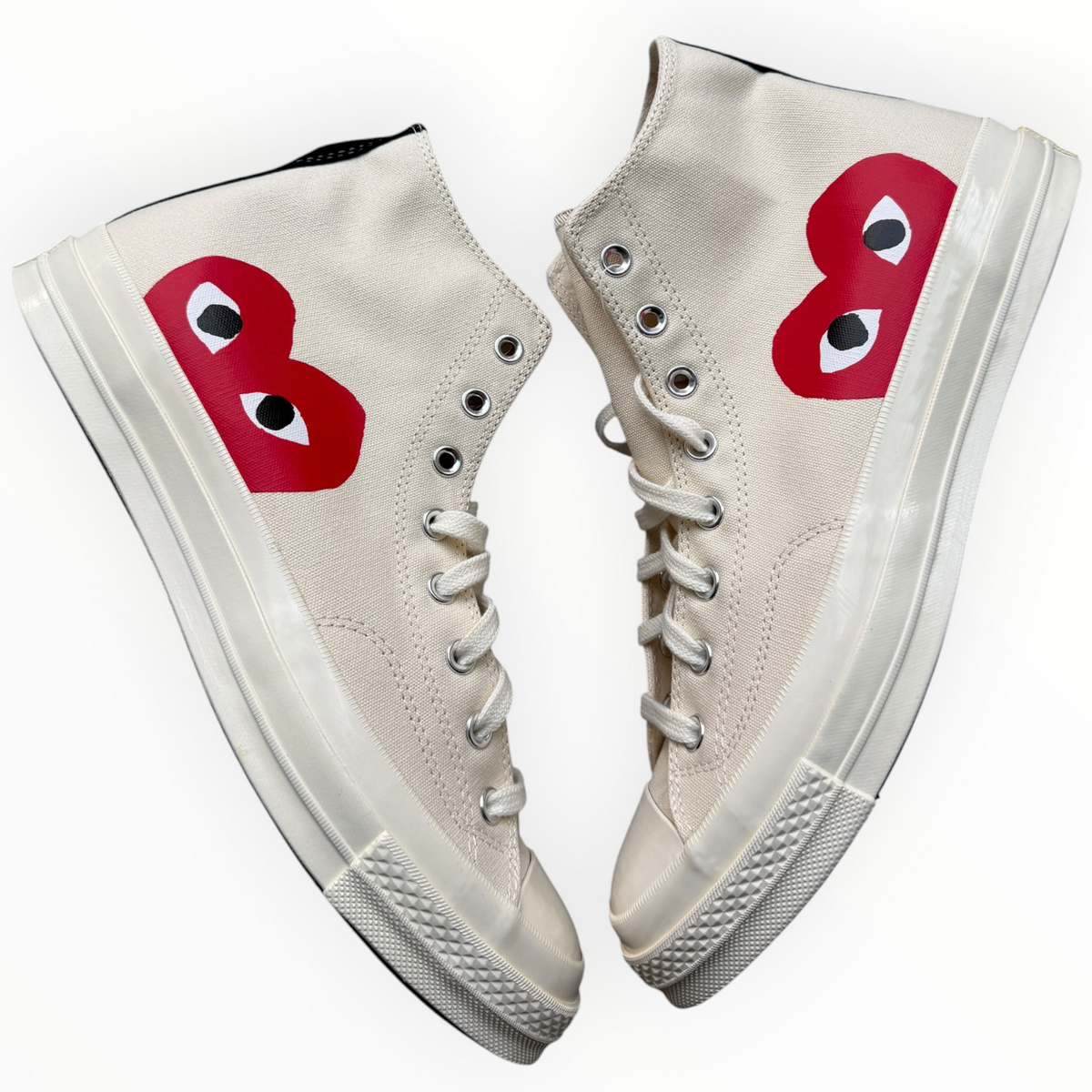 Converse Chuck 70 Hi “Comme des Garçons PLAY White”
