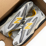 New Balance 204L “Raincloud Baroque Gold” - on foot