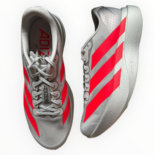 Adidas Adizero Evo SL “Silver Metallic Lucid Red”